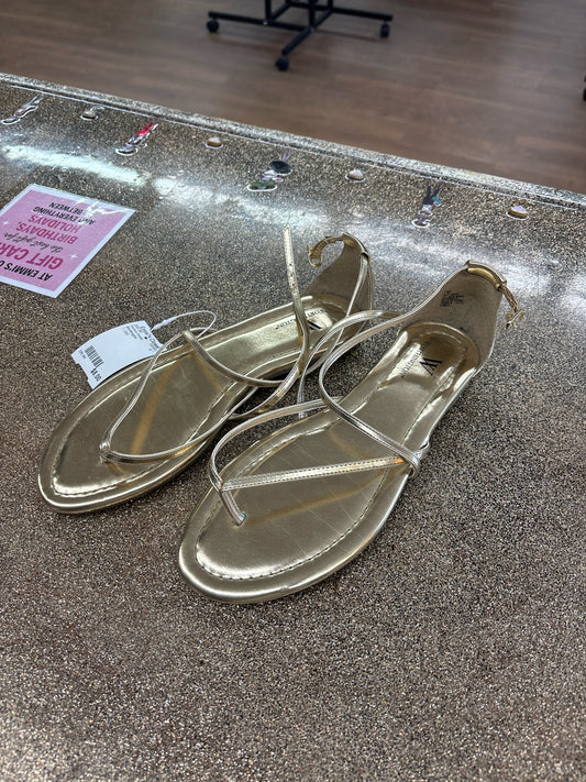 7 Worthington Gold Womens Sandal