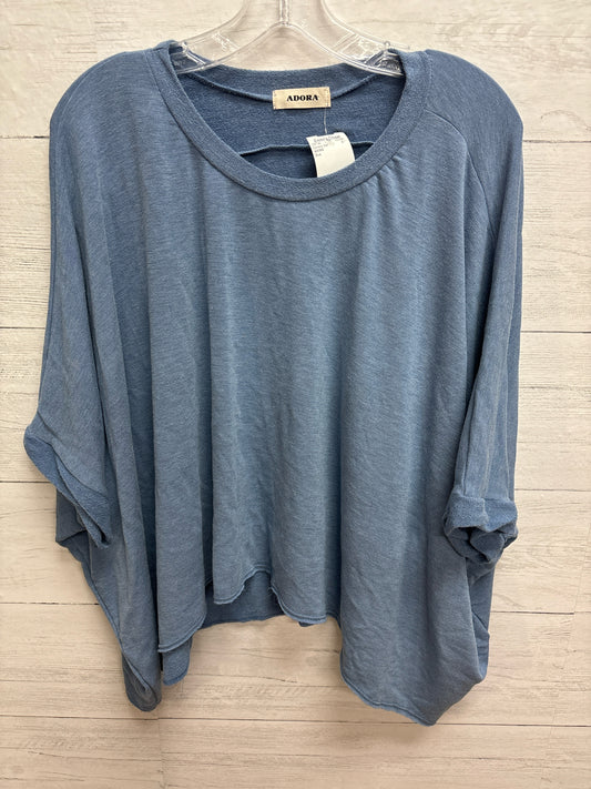 Size L ADORA Blue Womens Shirt