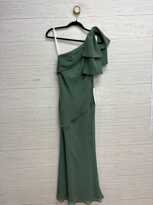 Size S AZAZIE Green GOWN
