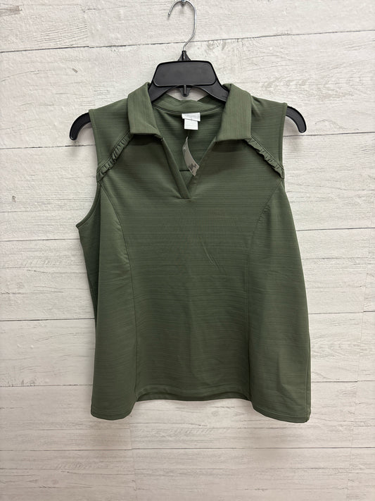 Size L Chico's Design Green Womens Shirt