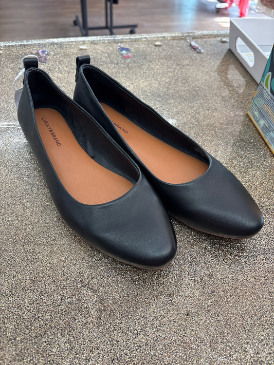 9.5 LUCKY BRAND Black Womens Shoe