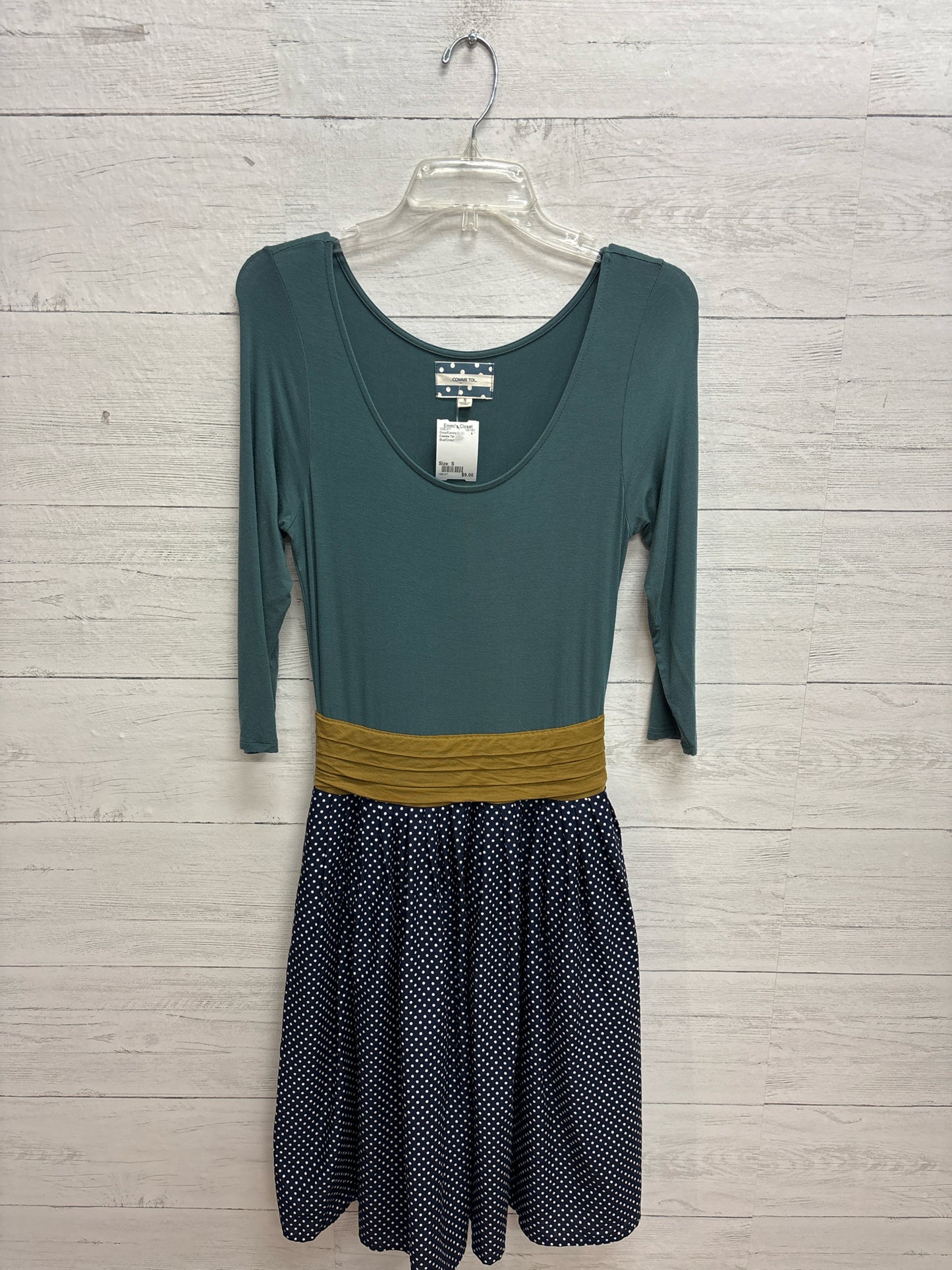 Size S Comme Tol Blue/Green Dress/Evening Wear