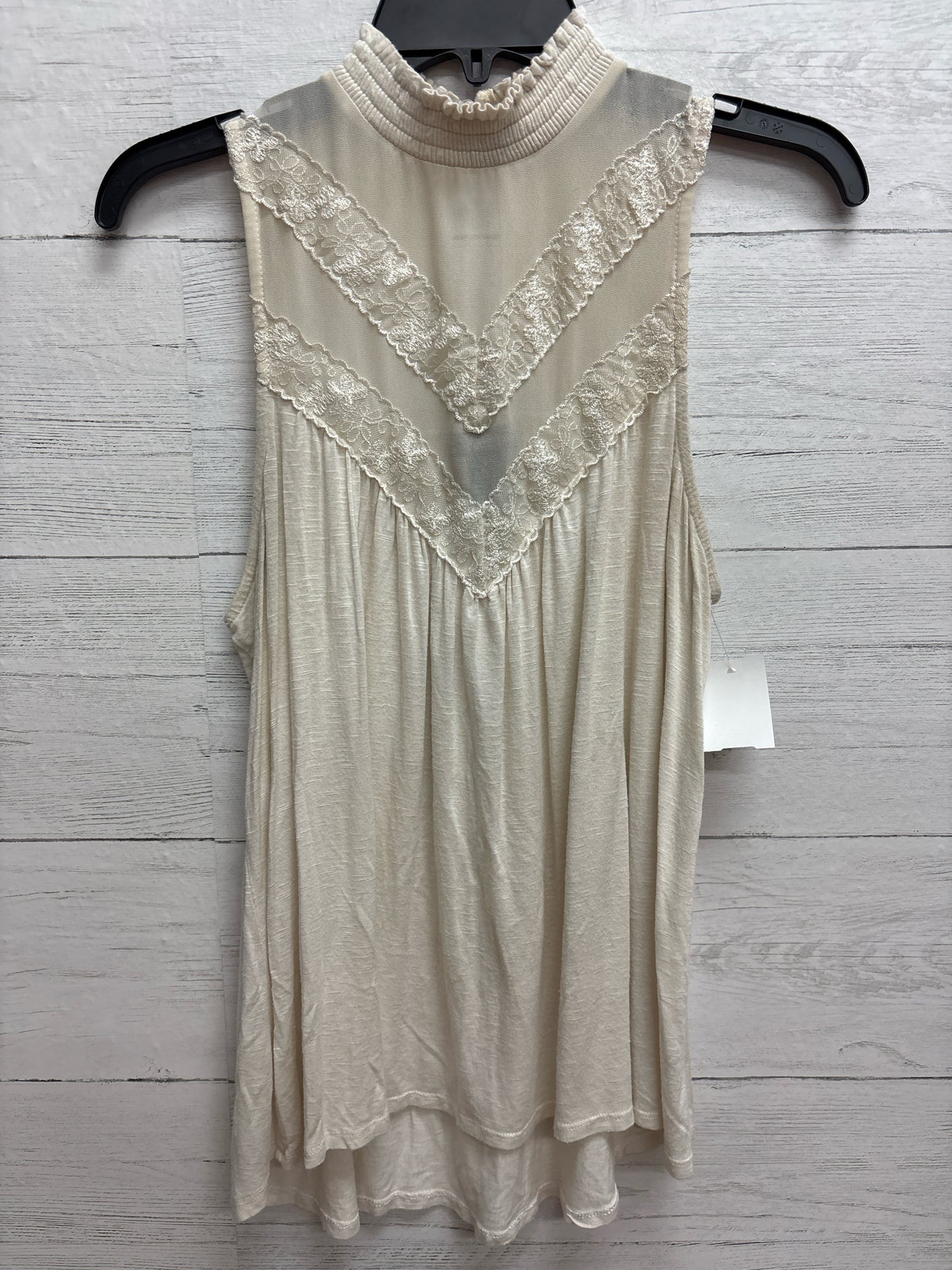 Size S Rue 21 Cream Womens Tank-Top