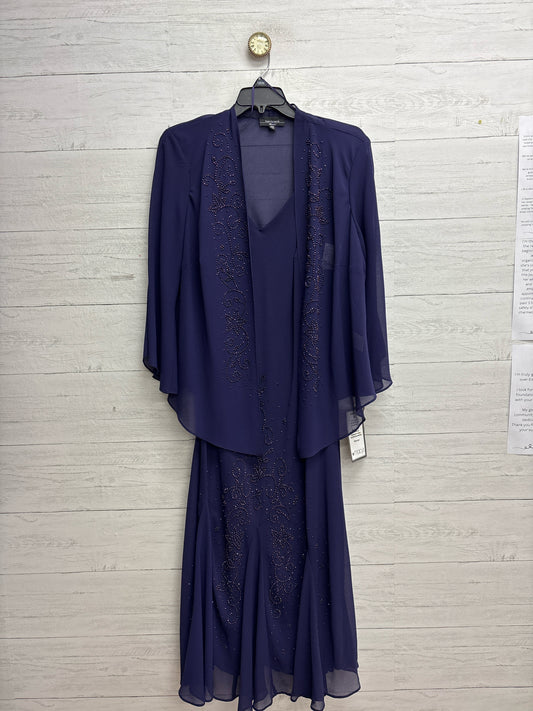 Size 18 R&M Richards Indigo GOWN