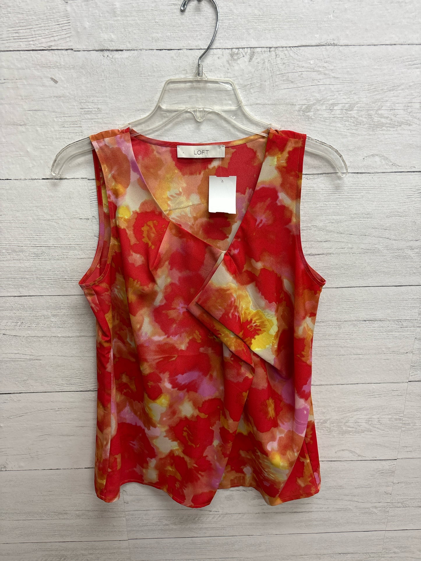 Size M Loft PEACH/PINK Womens Tank-Top