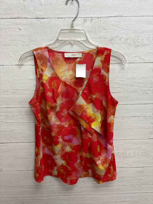 Size M Loft PEACH/PINK Womens Tank-Top