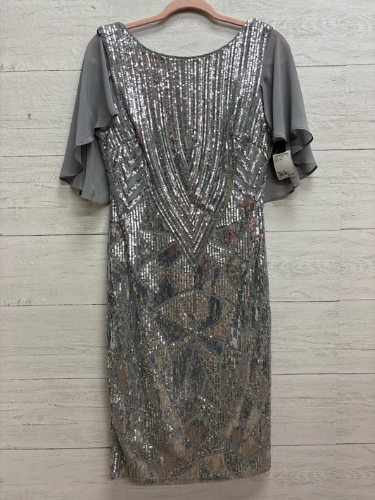 Size 10 R&M Richards Silver GOWN