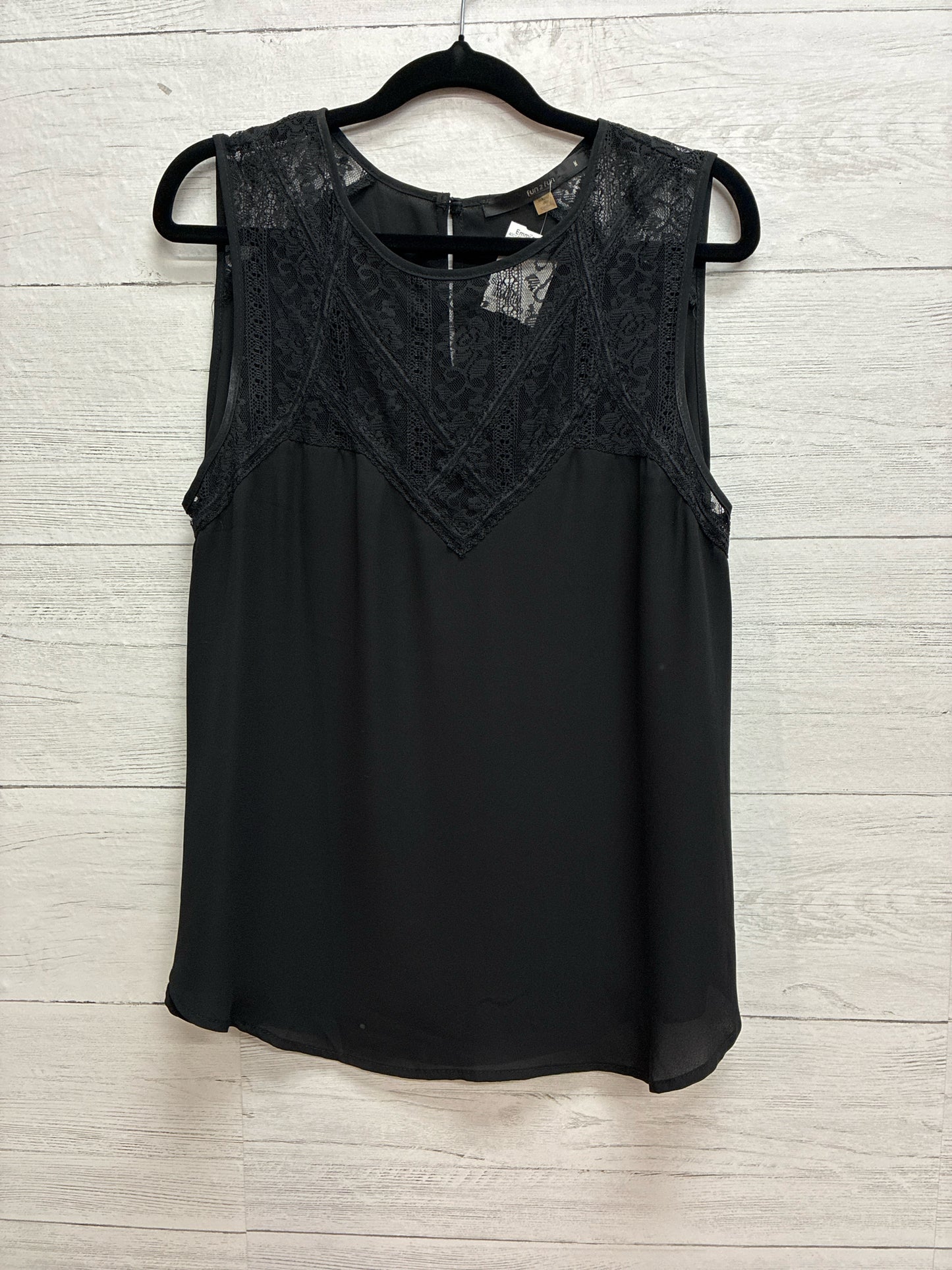 Size M Fun2Fun Black Womens Shirt