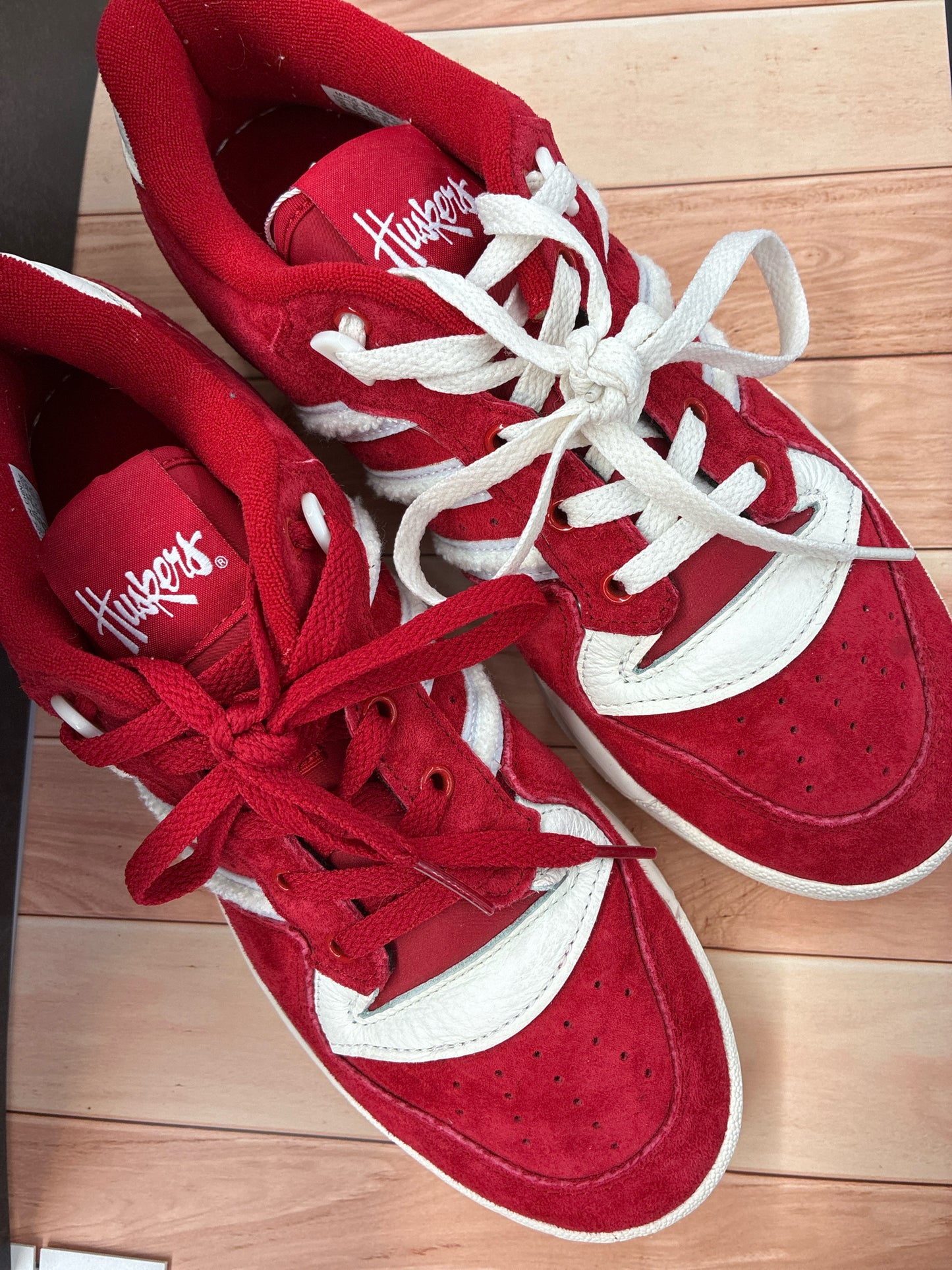 9 Adidas Red/White Mens Shoe