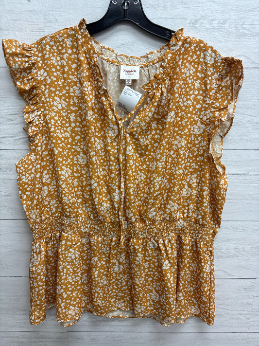 Size 2X Hayden harnett Yellow Womens Shirt