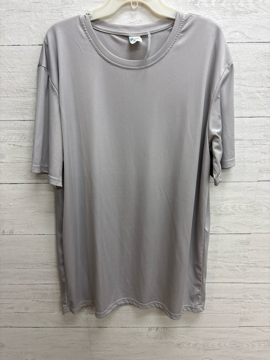 Size XXL DRY-TEK Grey Mens Shirt