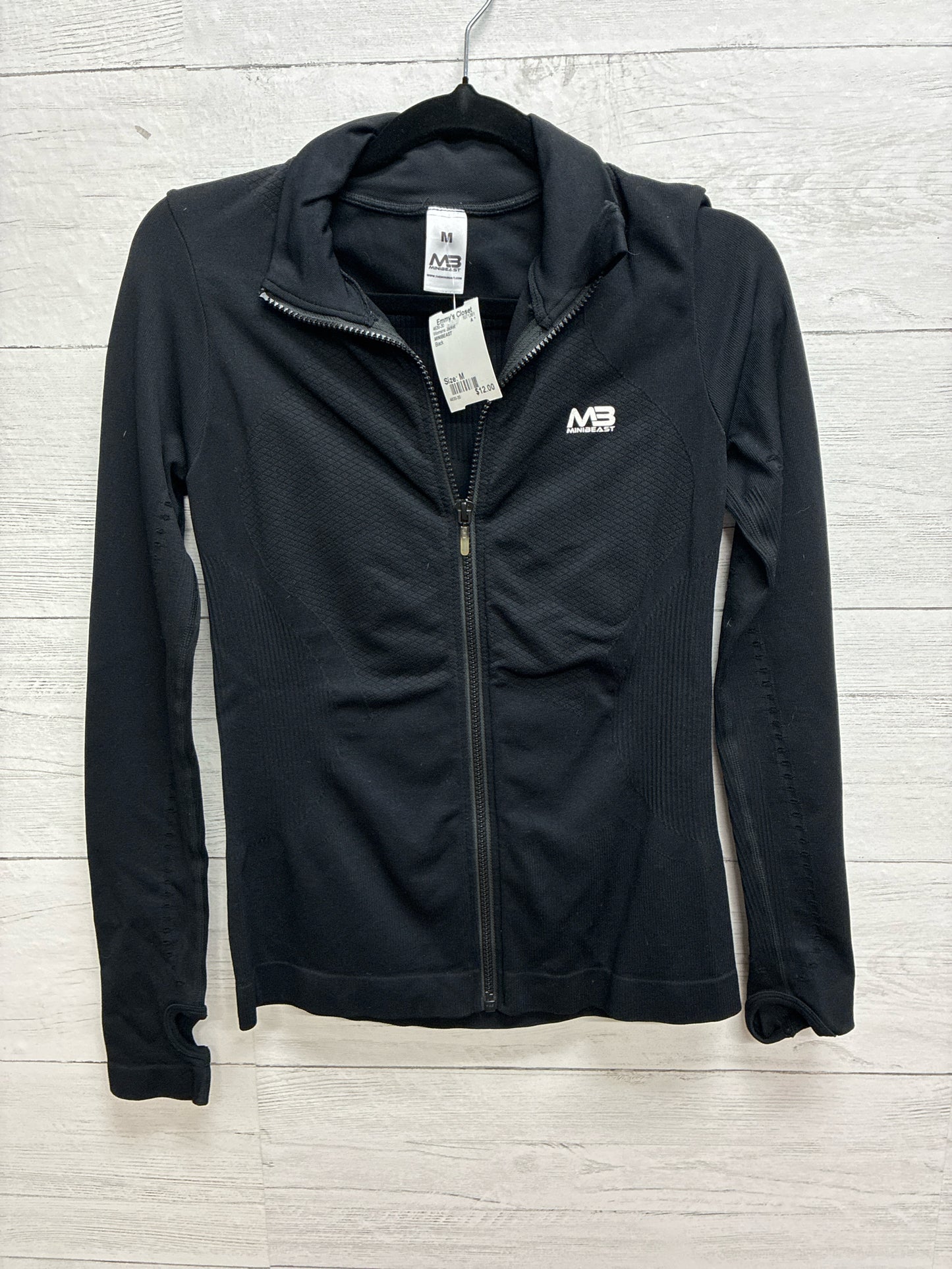Size M MINIBEAST Black Womens Jacket