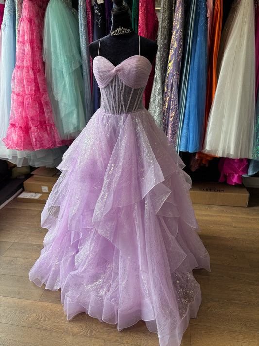 Size 10 Emmi's Elegance Lilac GOWN