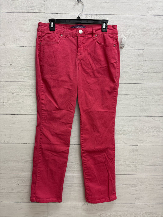 Size 8 Gloria Vanderbilt Pink Womens Pants