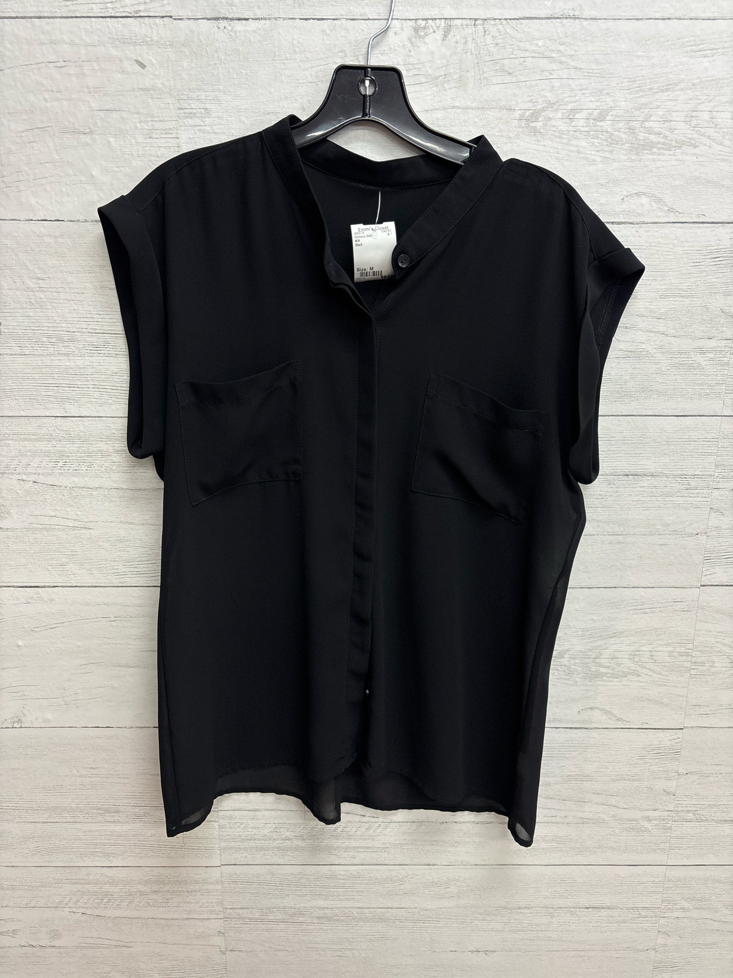 Size M N/A Black Womens Shirt