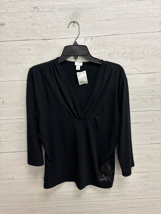 Size XL APT.9 Black Womens Shirt