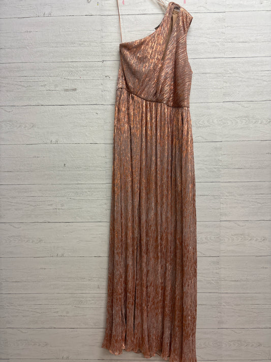 Size L DRESS THE POPULATION Nude GOWN