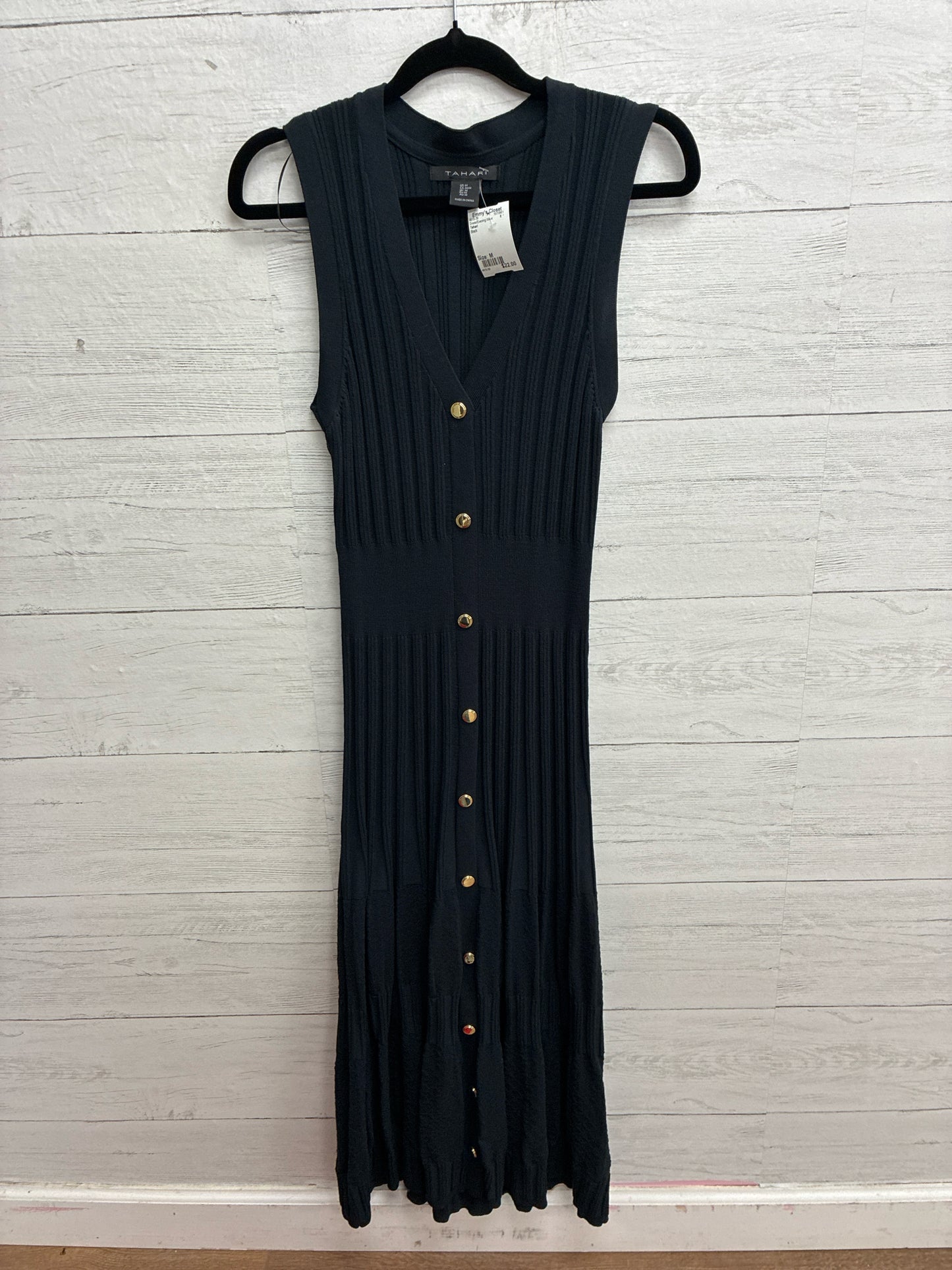 Size M Tahari Black Dress/Evening Wear