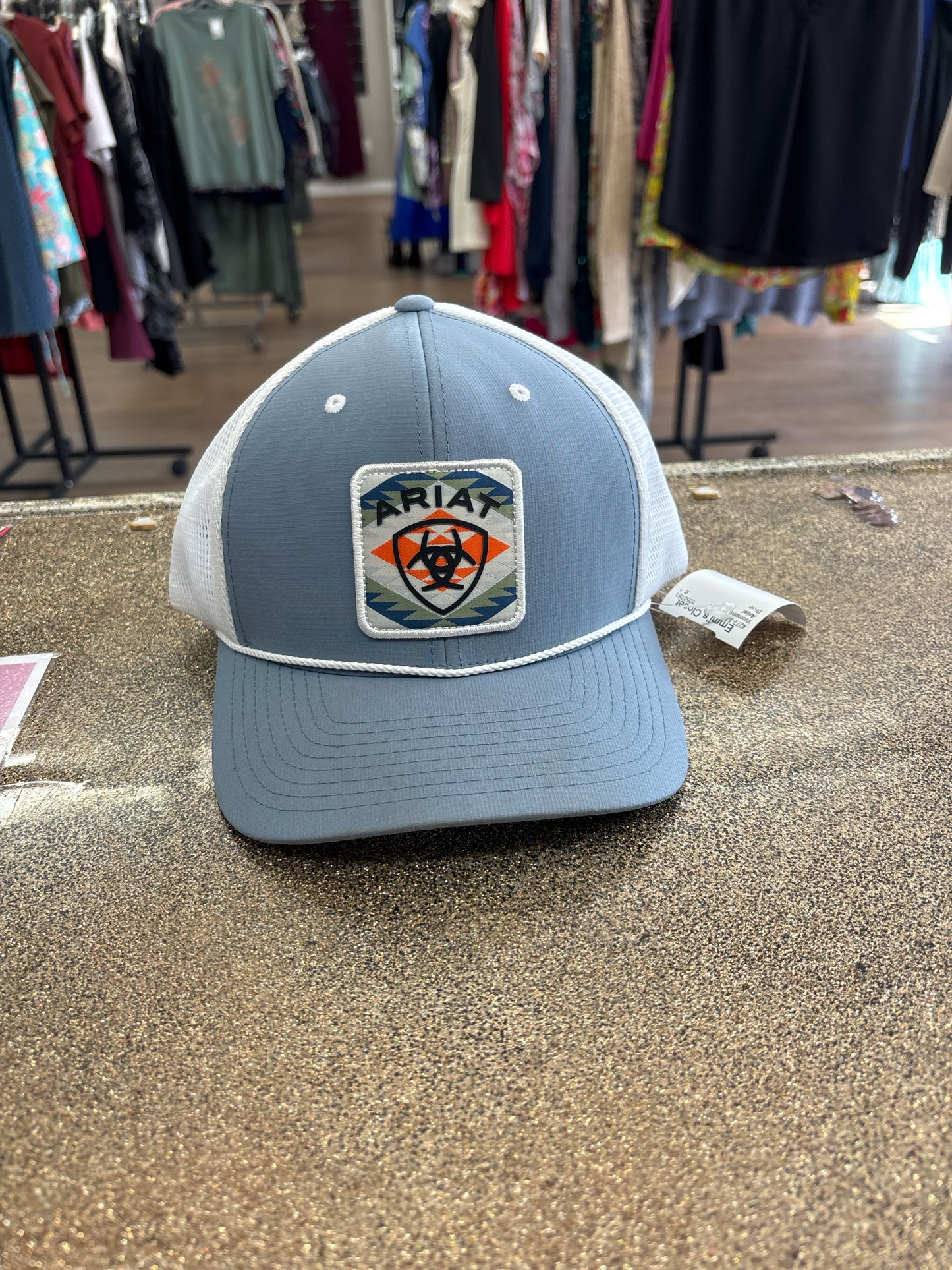 Size One Size Ariat Blue Womens Hat