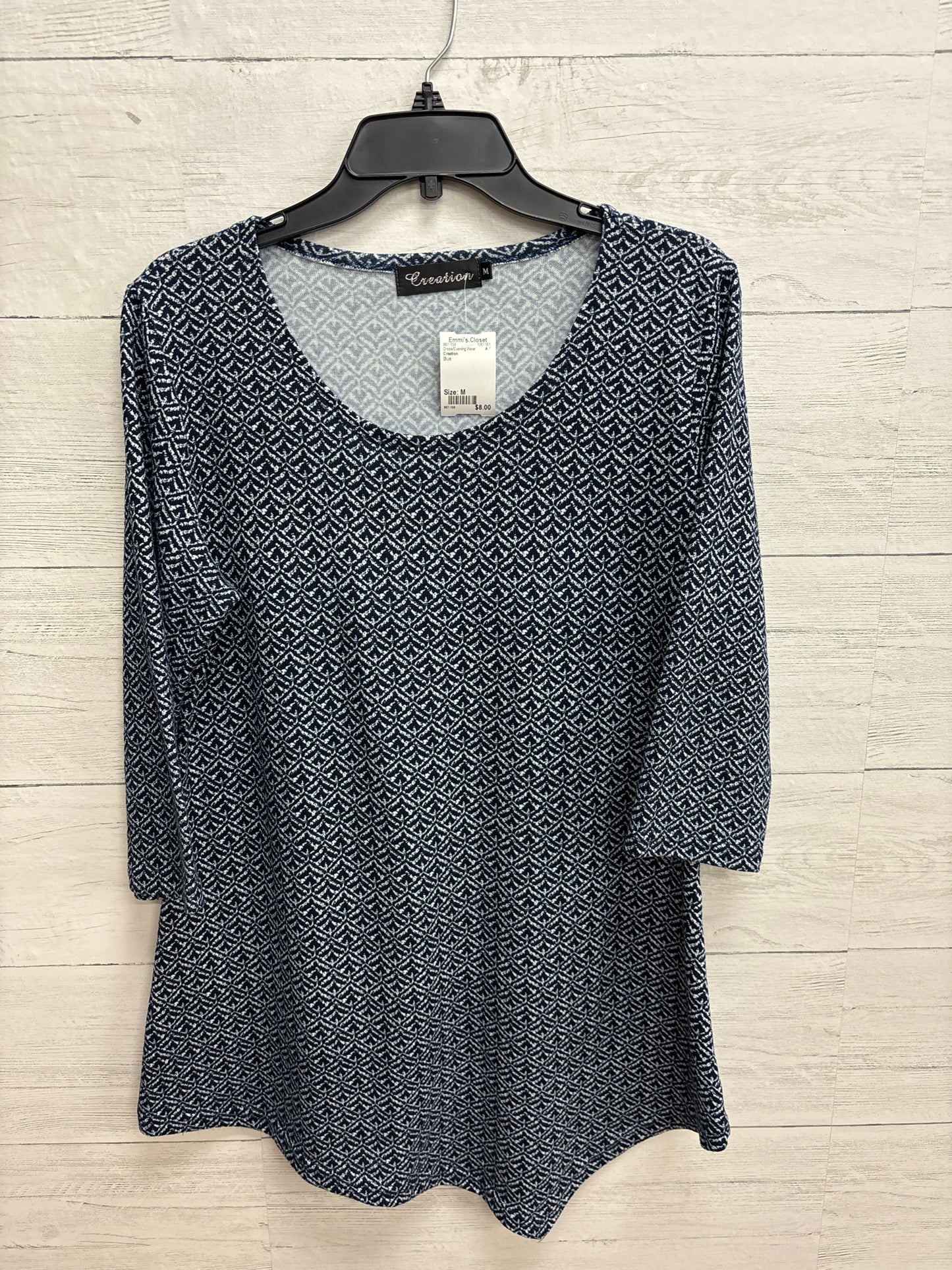 Size M Creation Blue Dress/Evening Wear