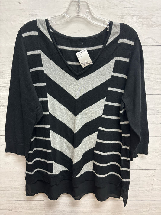 Size XL N/A Black/Grey Womens Shirt