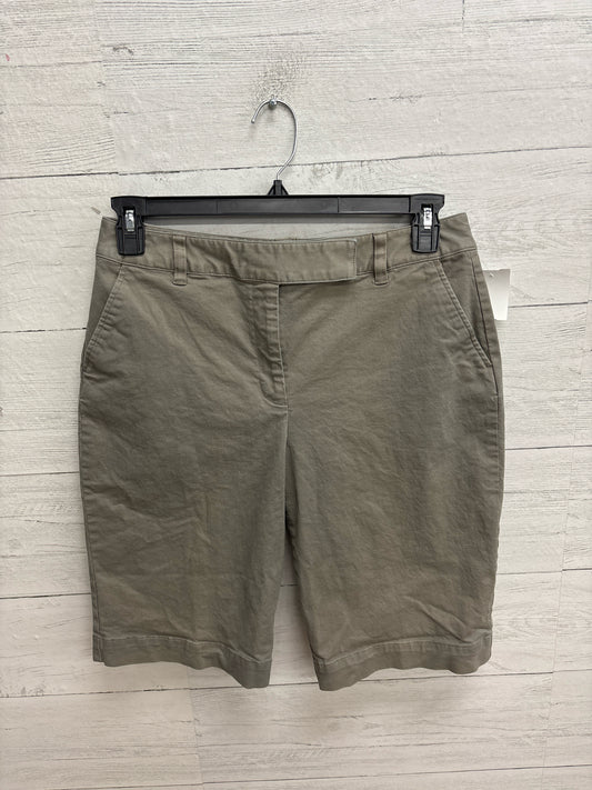 Size 12 Talbot's Grey Womens Shorts