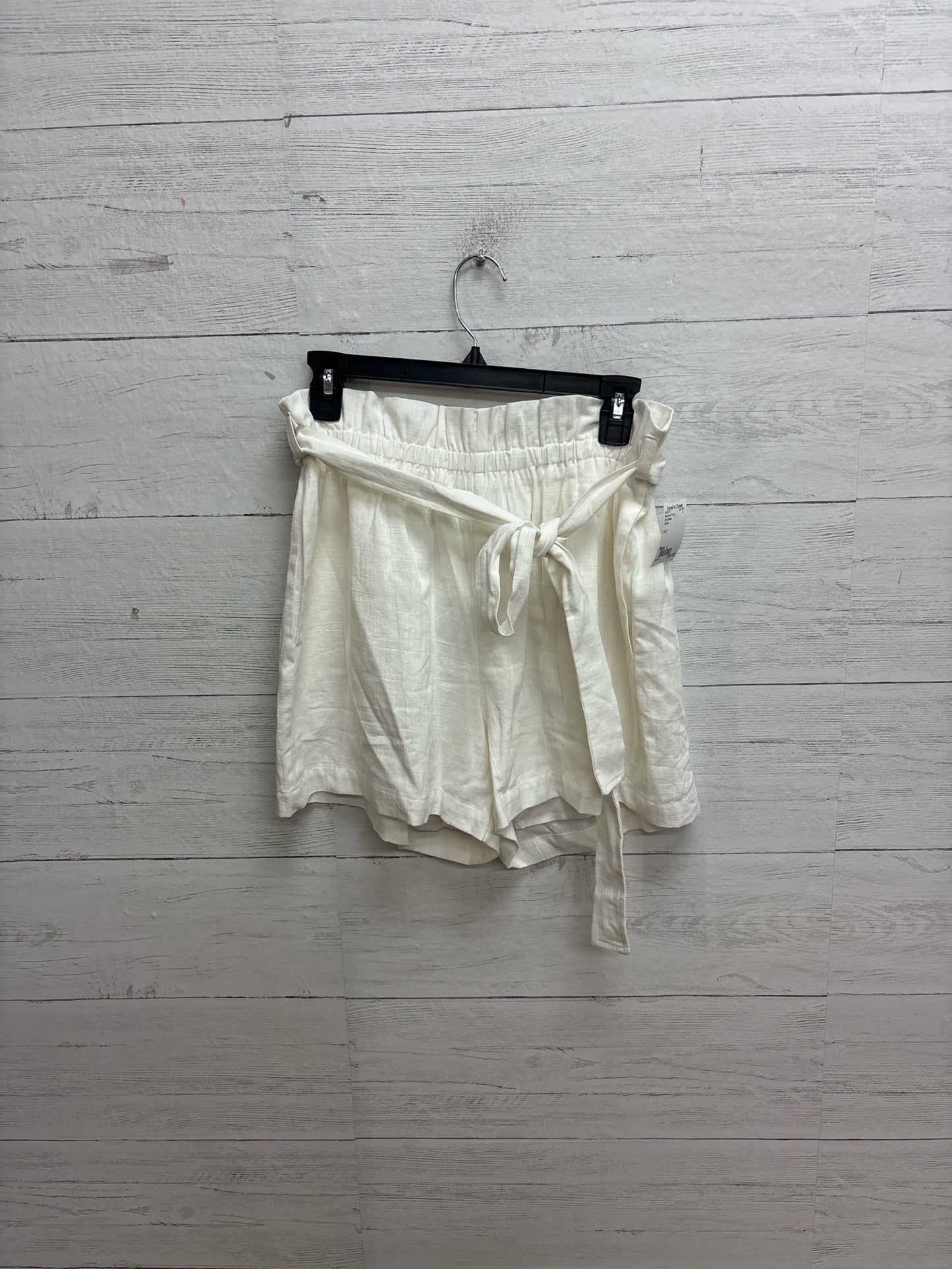 Size L En Creme White Womens Shorts