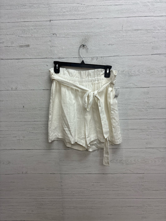 Size L En Creme White Womens Shorts