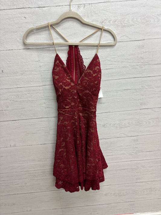 Size M EMERALD SUNDAE Red GOWN