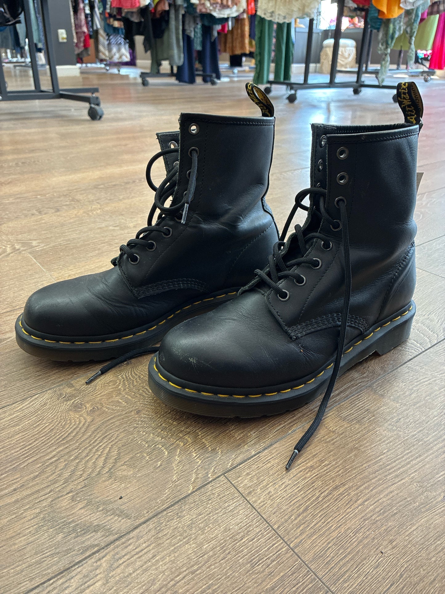7 Doc Martins Black Womens Boot