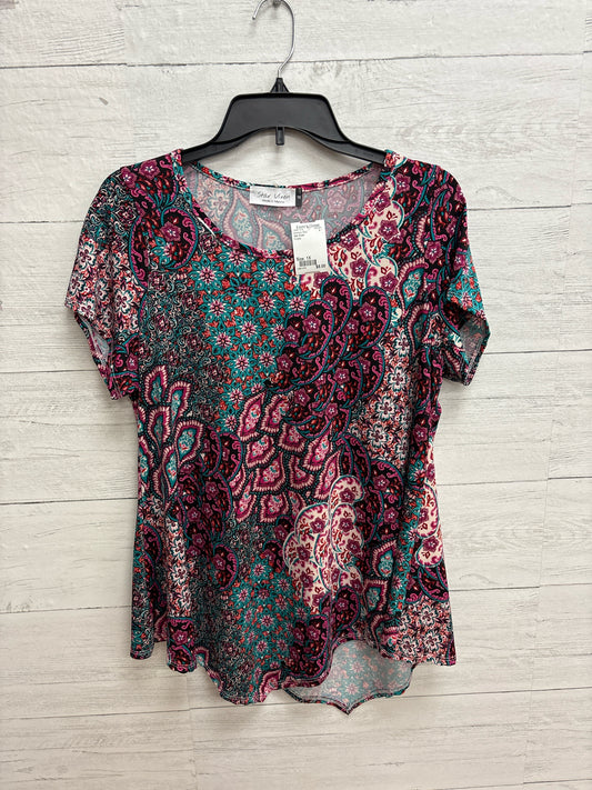 Size 1X Star Vixen Purple Womens Shirt