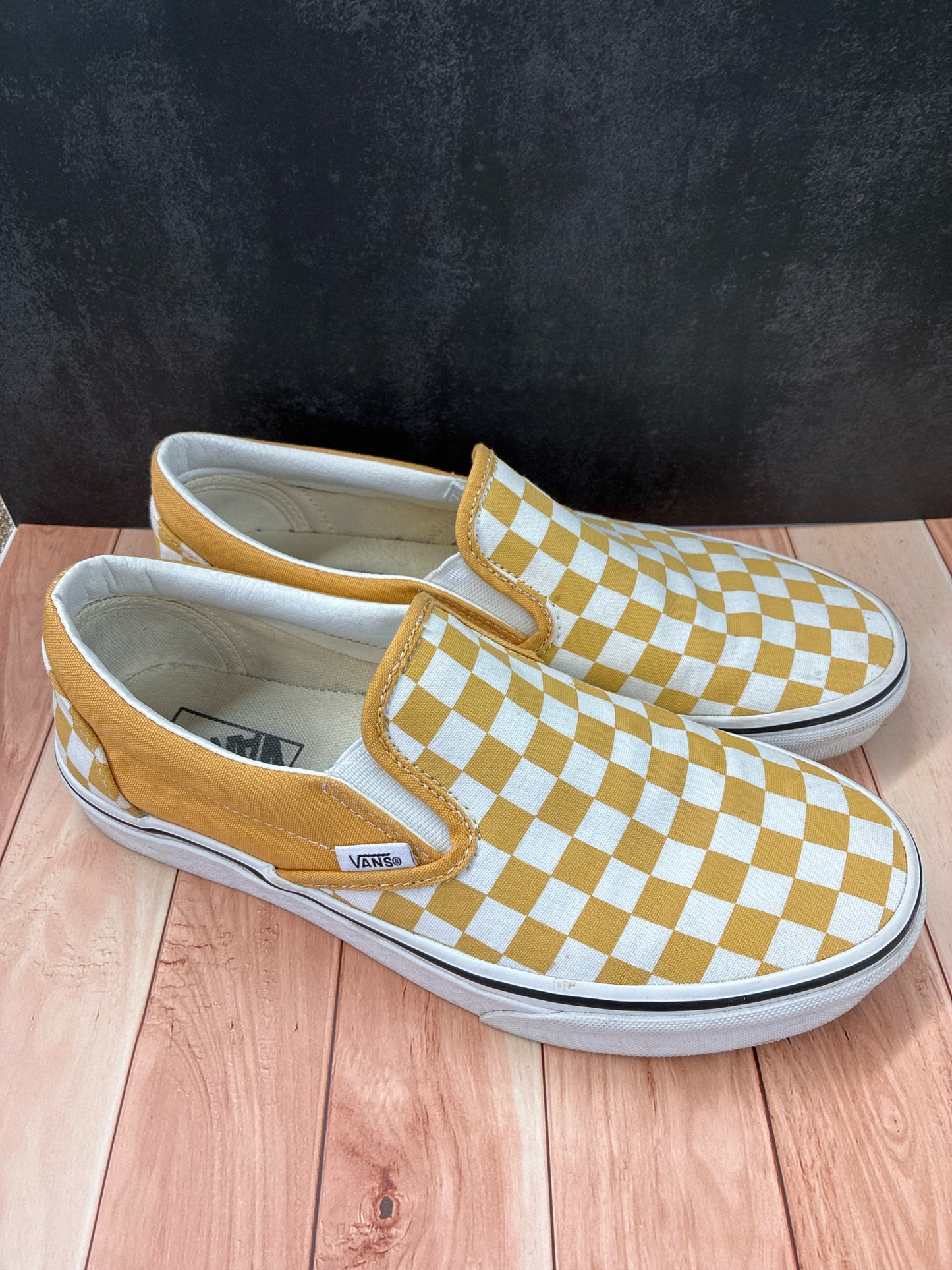 9 Vans Yellow Womens Shoe