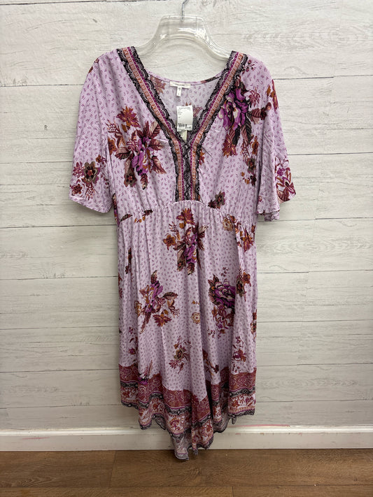 Size L Maurices Purple Dress