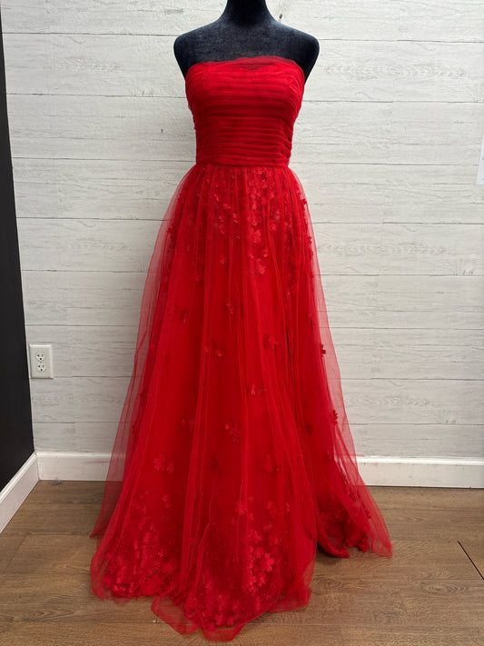 Size 6 JULES & CLEO Red GOWN