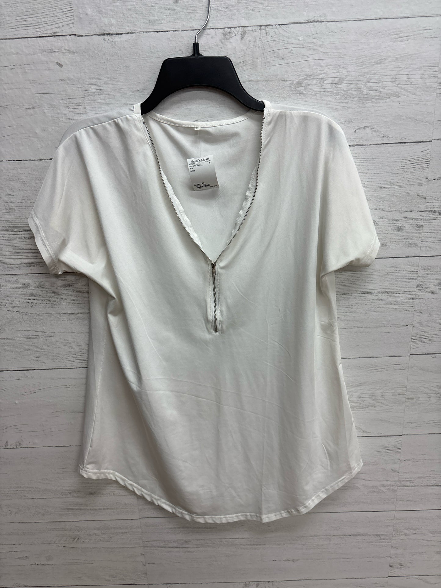 Size XL N/A White Womens Shirt