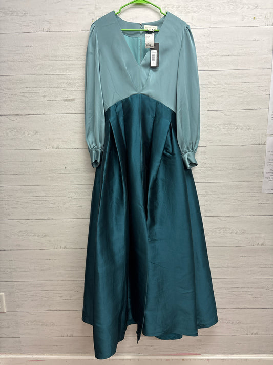 Size 8 SACHIN & BABI DEEP TEAL GOWN