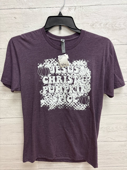 Size M BLOSSOM Purple Womens Shirt