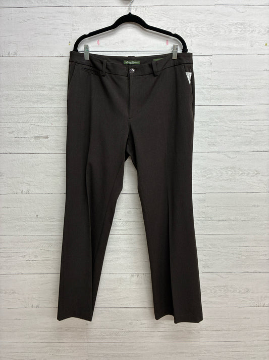 Size 16 Eddie Bauer Brown Womens Dresspants