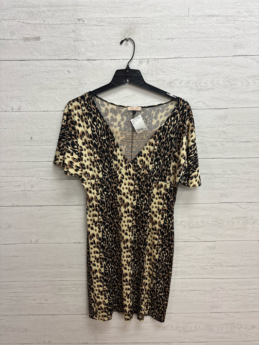 Size L Sele' Brown Dress/Evening Wear