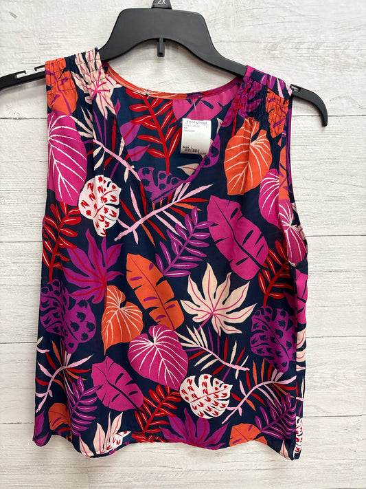 Size L N/A navy/purple Womens Tank-Top