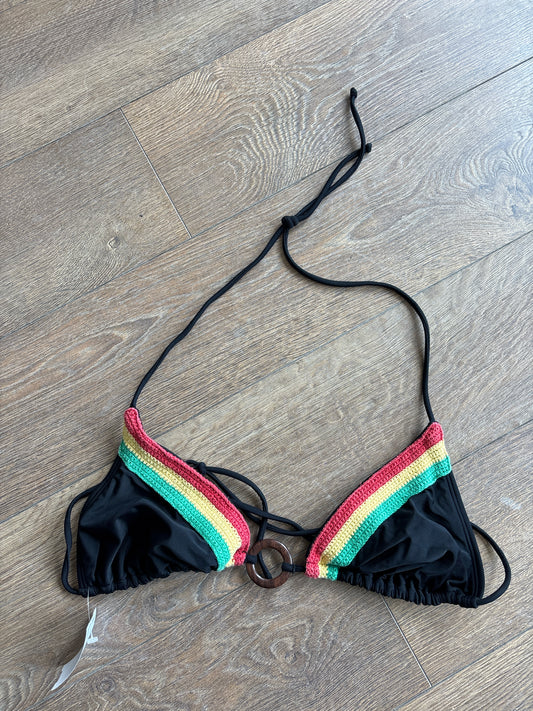 Size S Black/Green Swimsuit