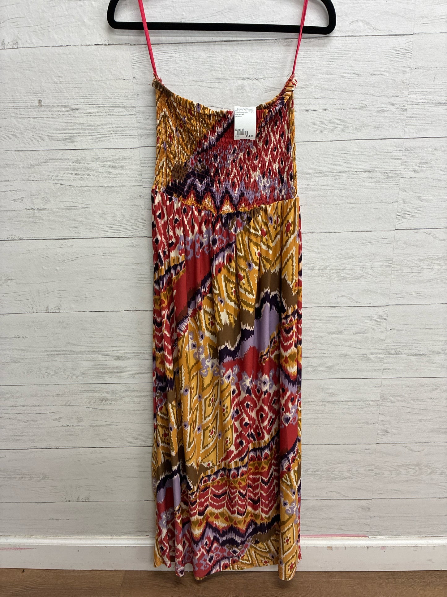 Size M mlle gabrielle yellow/red Dress/Evening Wear