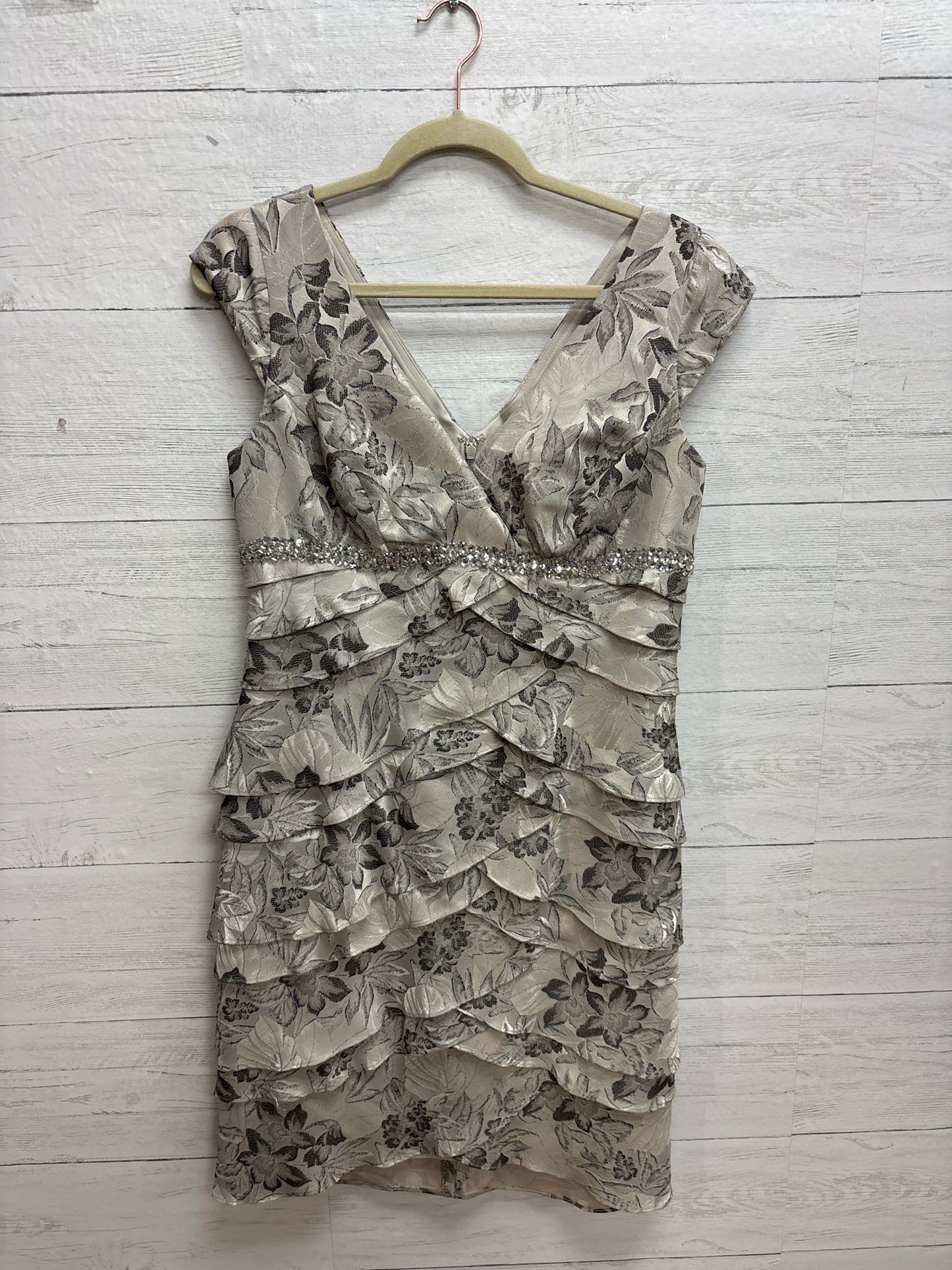 Size 10 Alex Evenings Grey GOWN