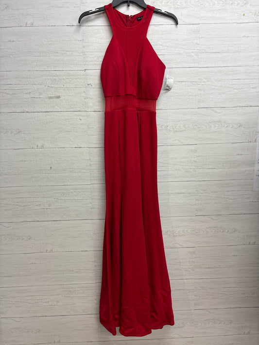 Size 3 As U Wish Red GOWN