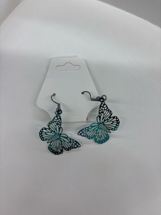 N/A Blue/Purple Earrings