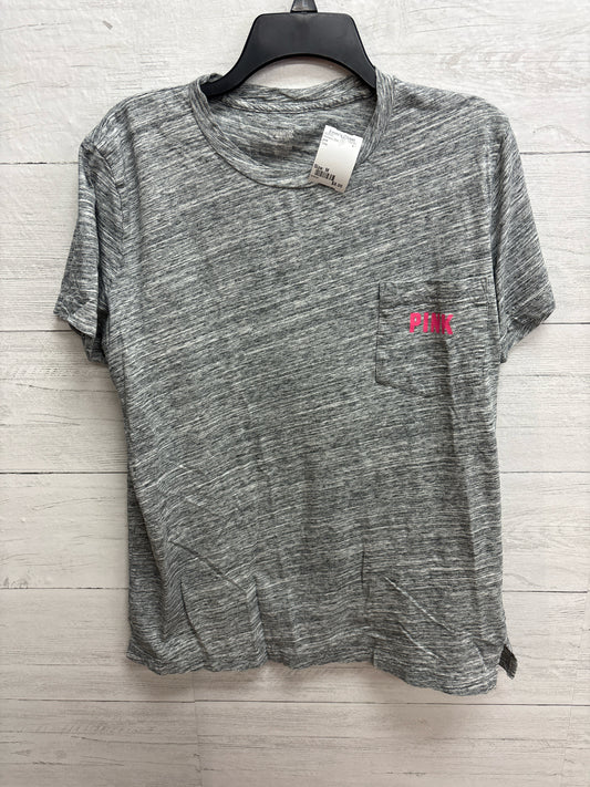 Size M pink Grey Womens Shirt