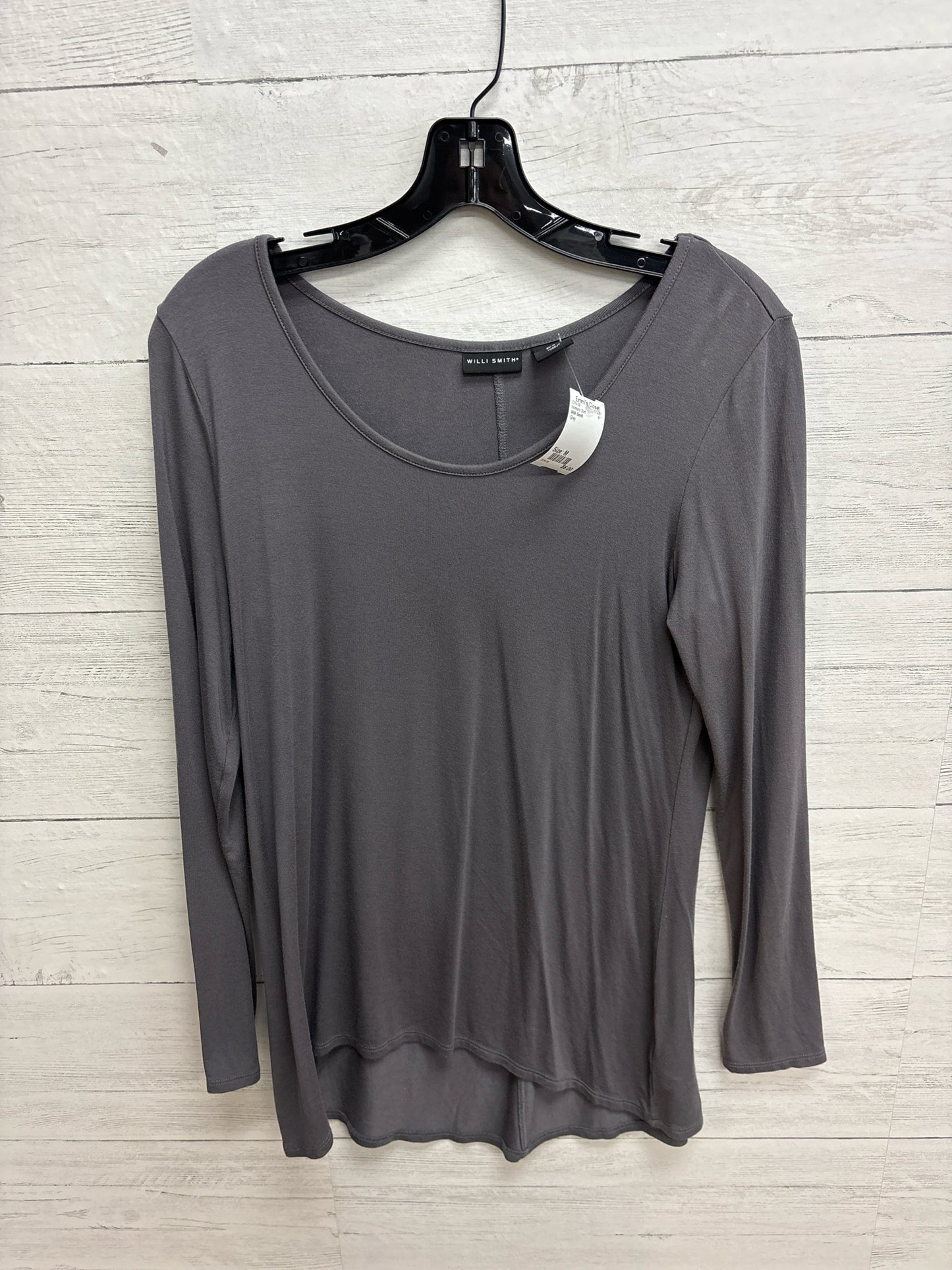 Size M Willi Smith Grey Womens Shirt