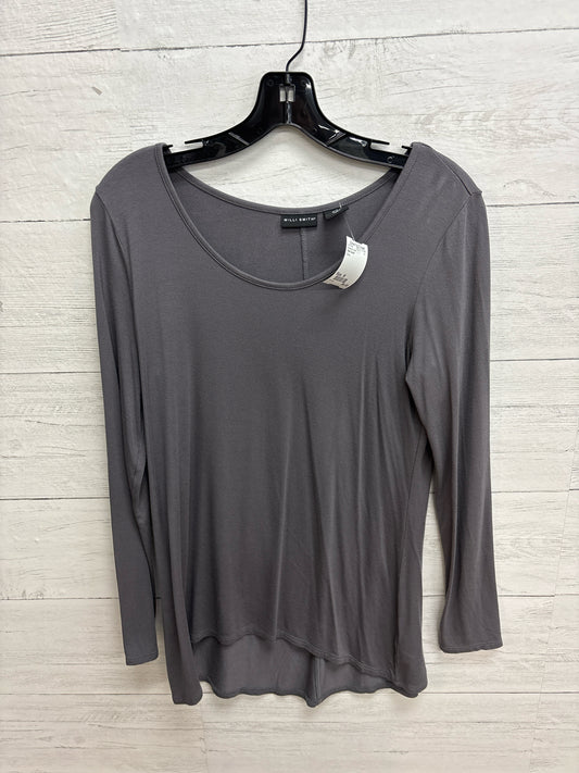 Size M Willi Smith Grey Womens Shirt