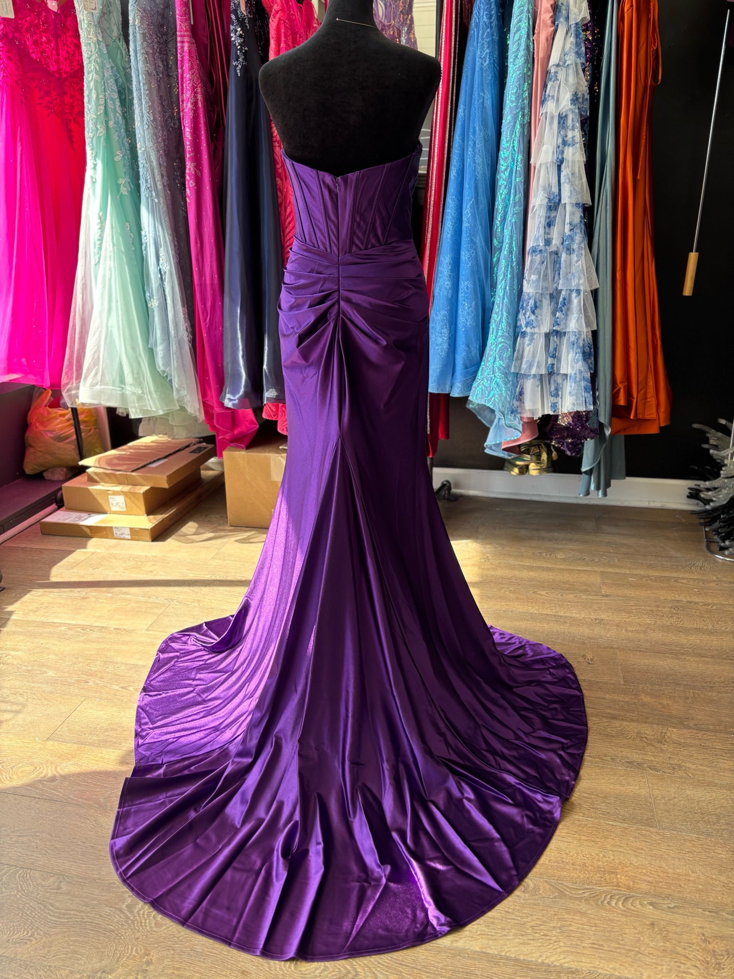Size 10 Emmi's Elegance Purple GOWN