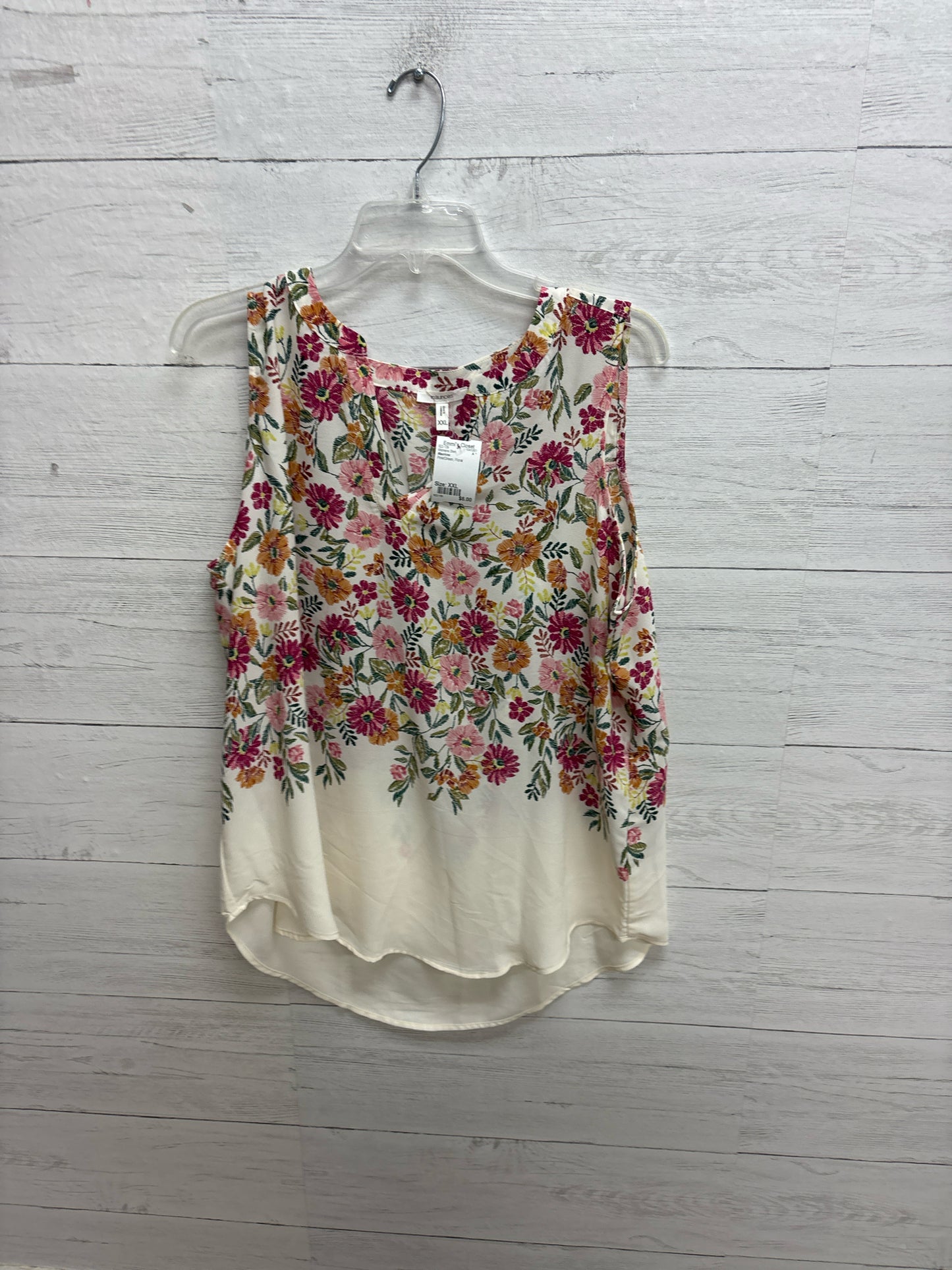 Size XXL Maurices Pink/Green Womens Shirt